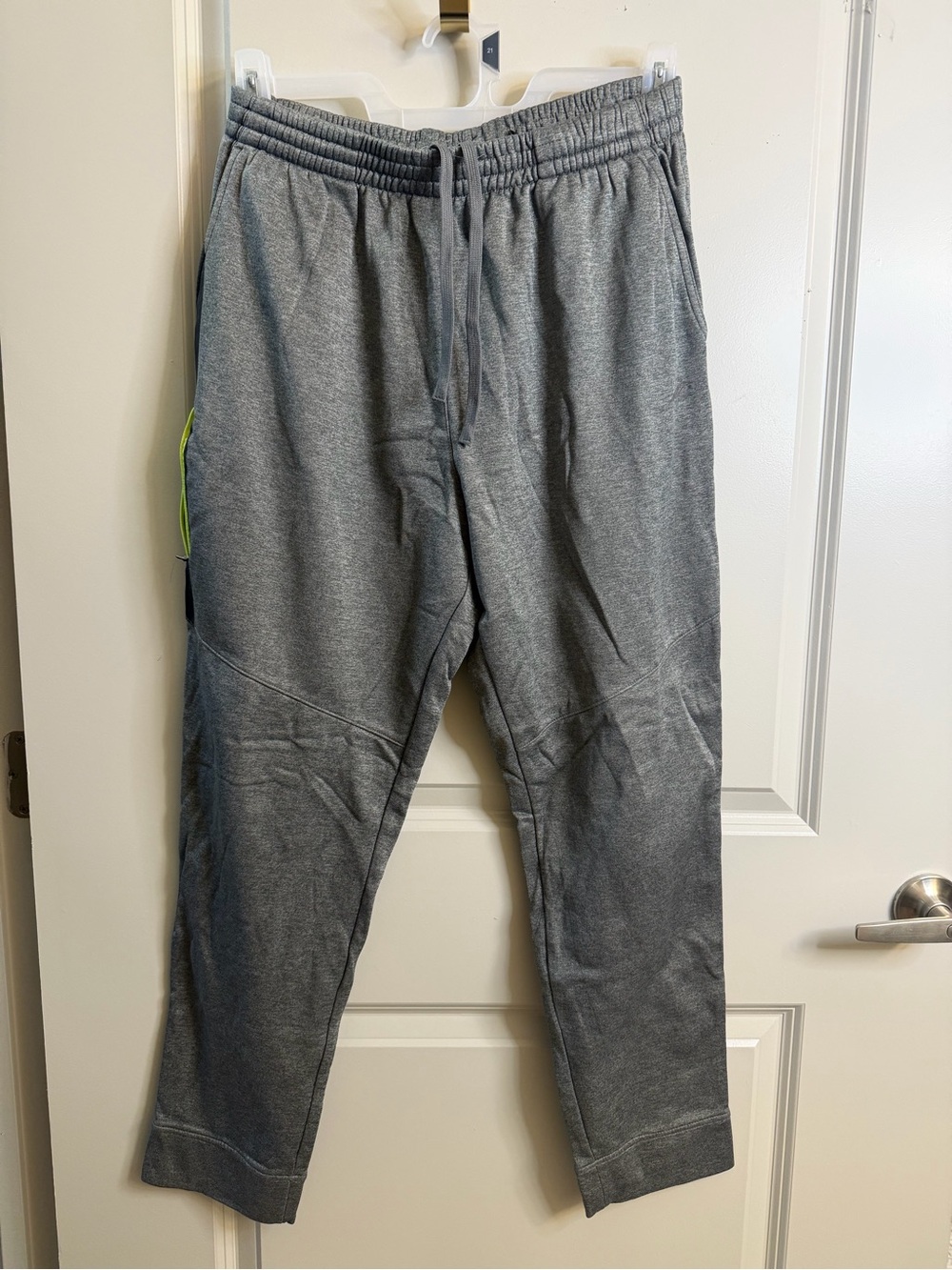 Avia Men's Heather Gray Jogger Pants with Drawstring